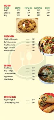 Food Menu gallery image 9633