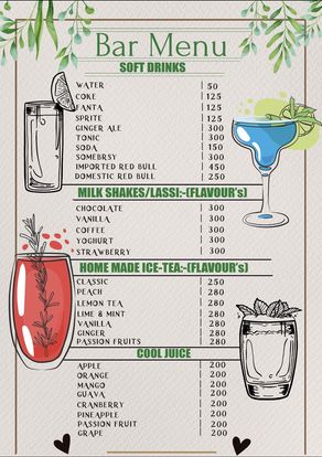 Food Menu gallery image 18182