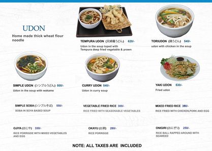 Food Menu gallery image 9725