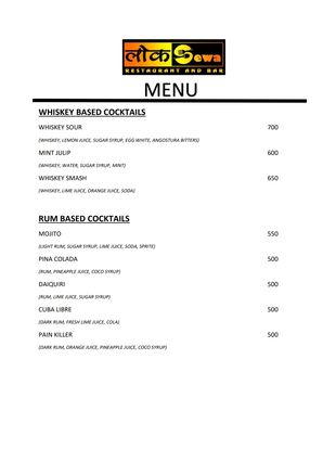 Food Menu gallery image 18043