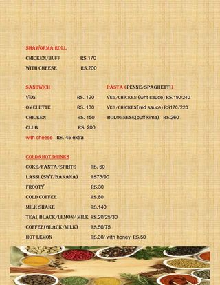 Food Menu gallery image 17644