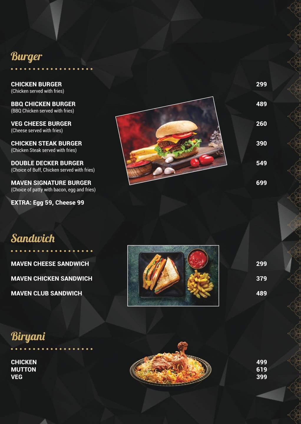 Food Menu gallery image 6982