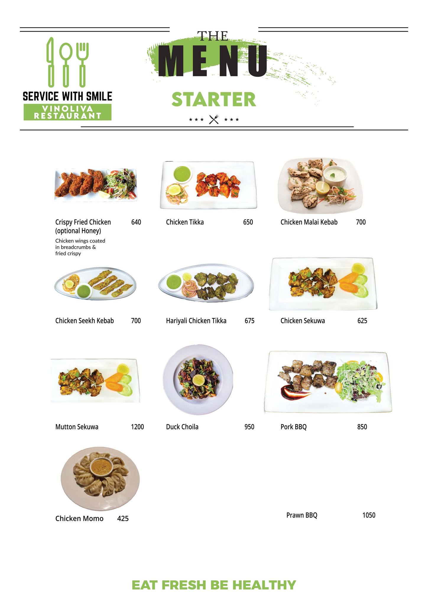 Food Menu gallery image 6687