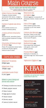 Food Menu gallery image 24501