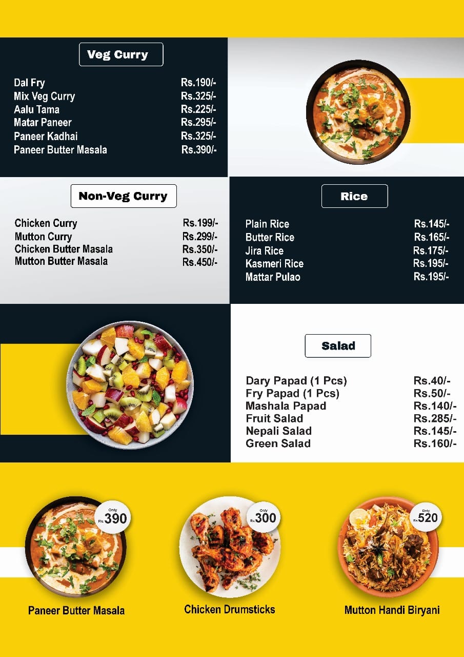 Food Menu gallery image 18395