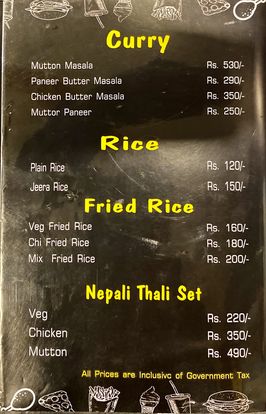 Food Menu gallery image 8997