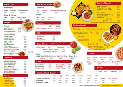 Food Menu gallery image 10636