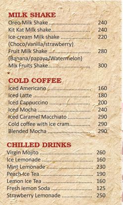 Food Menu gallery image 11287