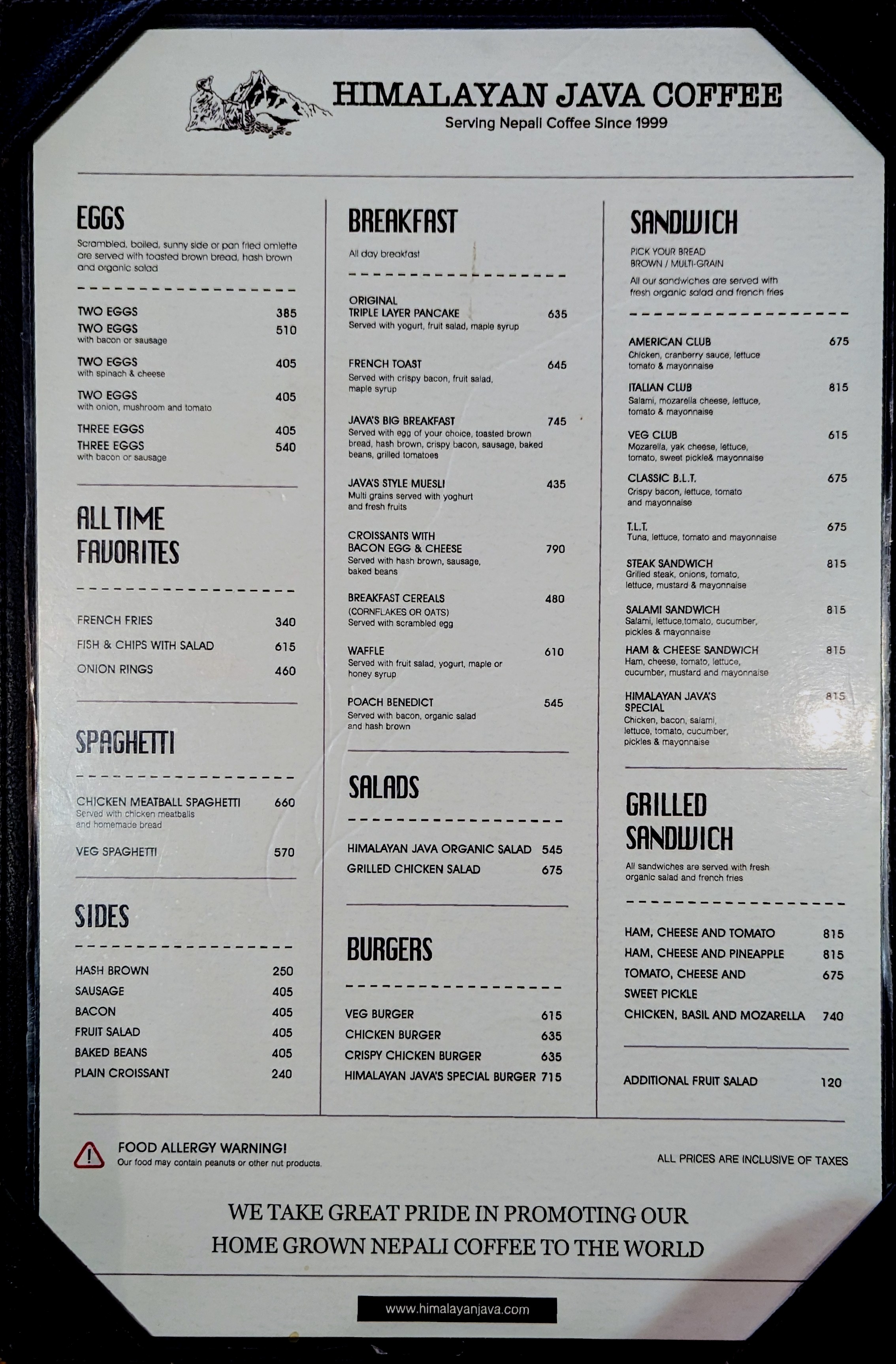 Food Menu gallery image 12122