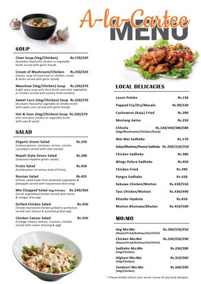 Food Menu gallery image 10953