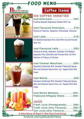 Food Menu gallery image 13817