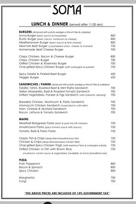 Food Menu gallery image 7908