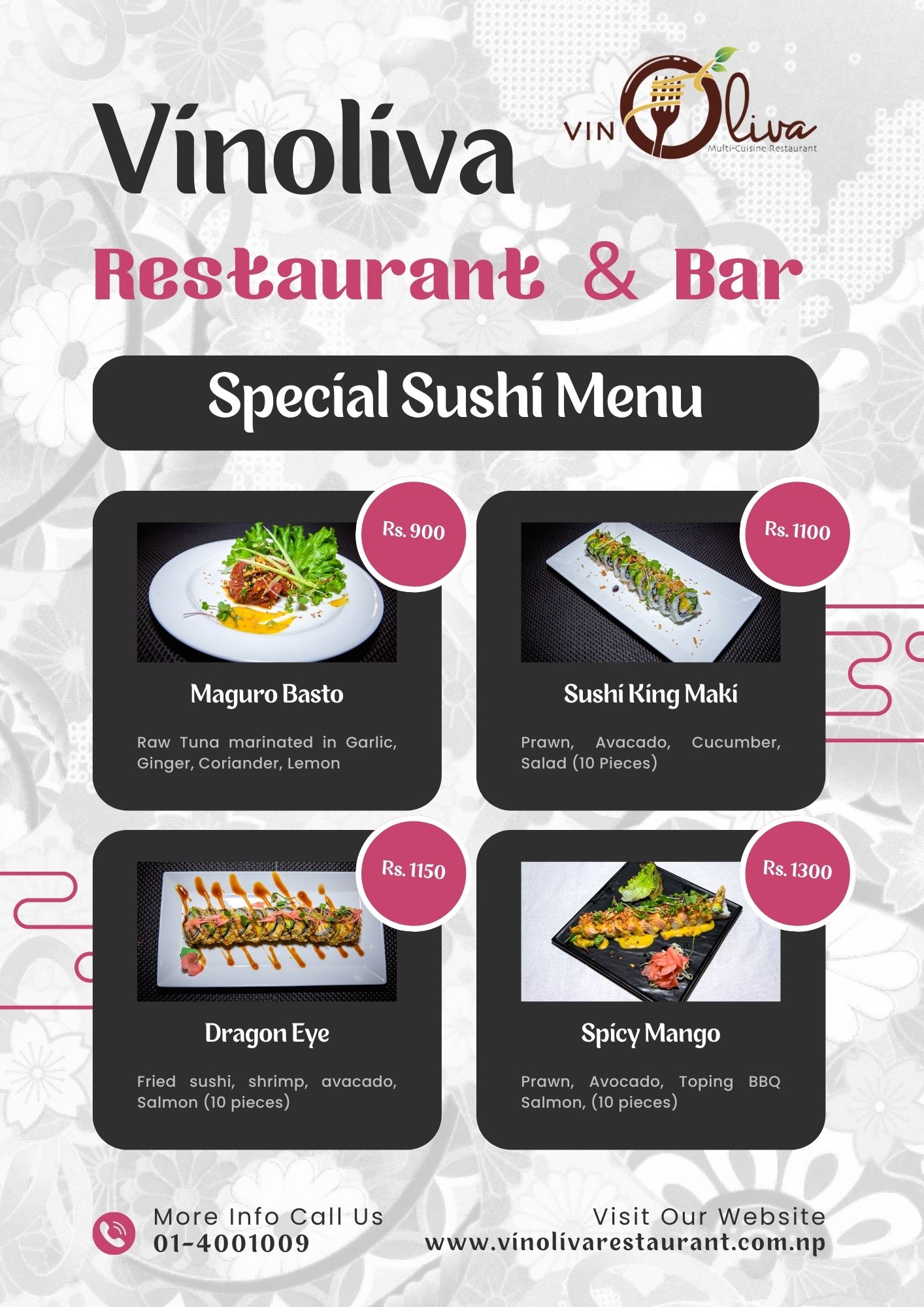 Food Menu gallery image 6714