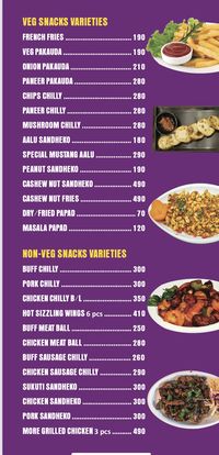Food Menu gallery image 17288