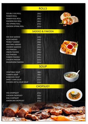 Food Menu gallery image 18095