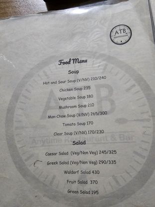 Food Menu gallery image 18508