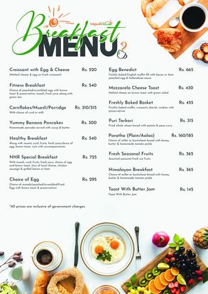 Food Menu gallery image 11829