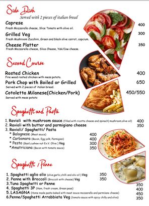 Food Menu gallery image 13680