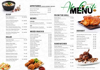 Food Menu gallery image 11823