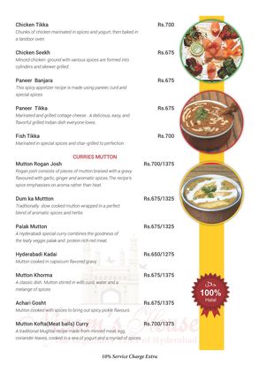 Food Menu gallery image 8270