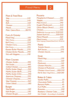 Food Menu gallery image 9364