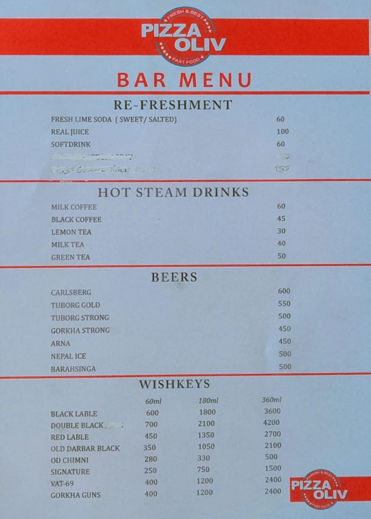 Food Menu gallery image 17329