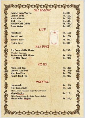 Food Menu gallery image 13711
