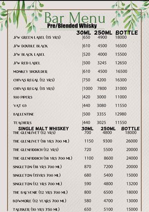 Food Menu gallery image 18161