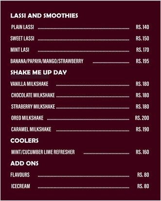 Food Menu gallery image 10416
