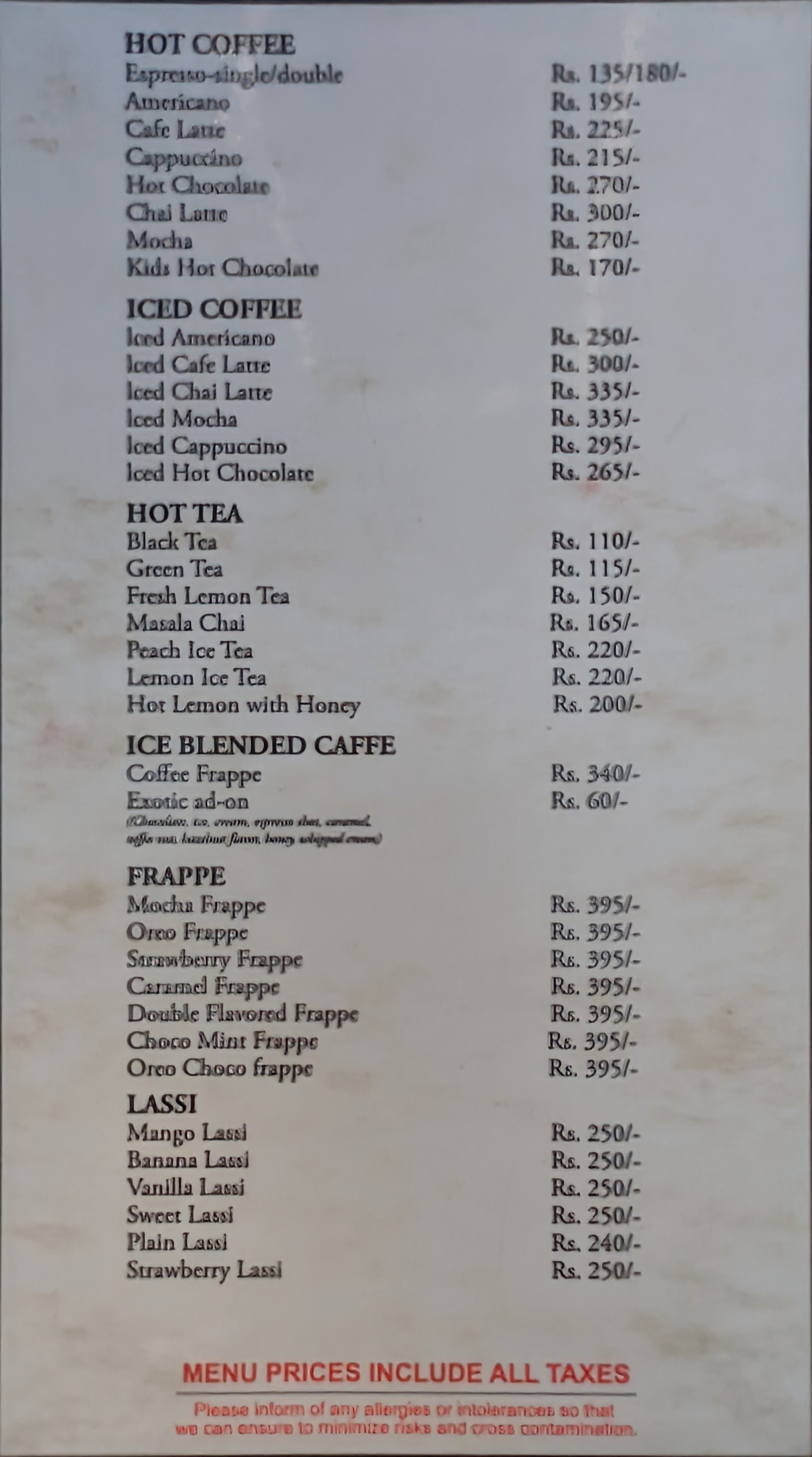 Food Menu gallery image 11575