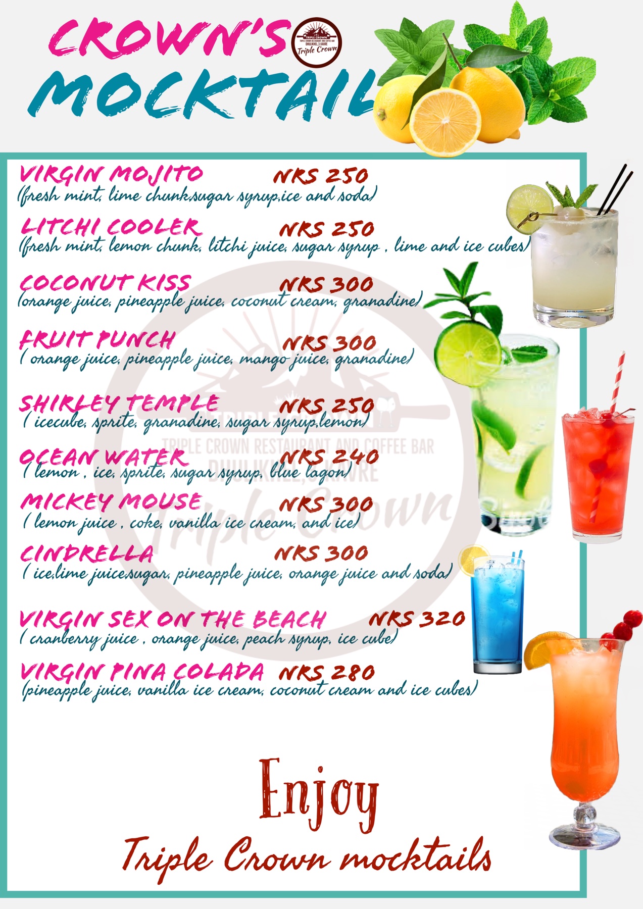 Food Menu gallery image 4698