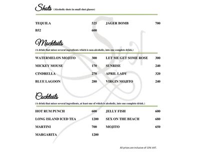 Food Menu gallery image 17579