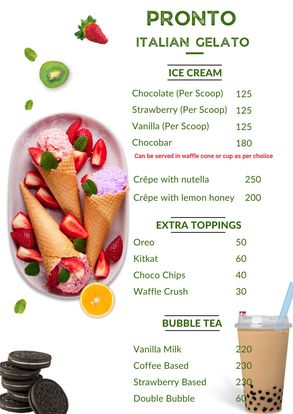 Food Menu gallery image 13665