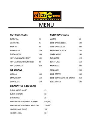 Food Menu gallery image 18049