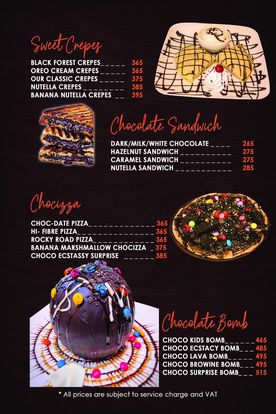 Food Menu gallery image 10531
