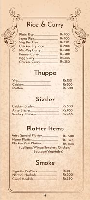 Food Menu gallery image 11082