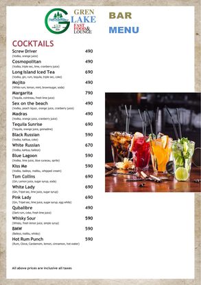 Food Menu gallery image 10038
