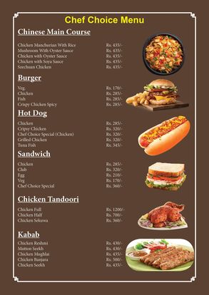 Food Menu gallery image 17464