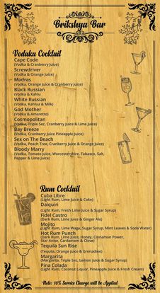 Food Menu gallery image 9456