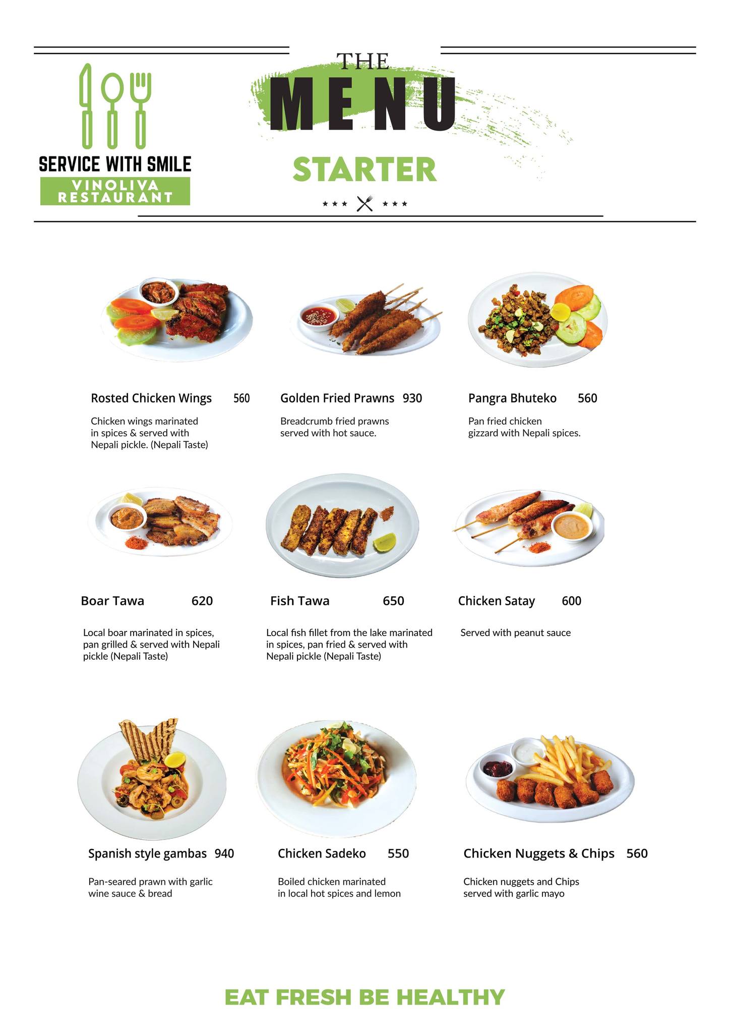 Food Menu gallery image 6681