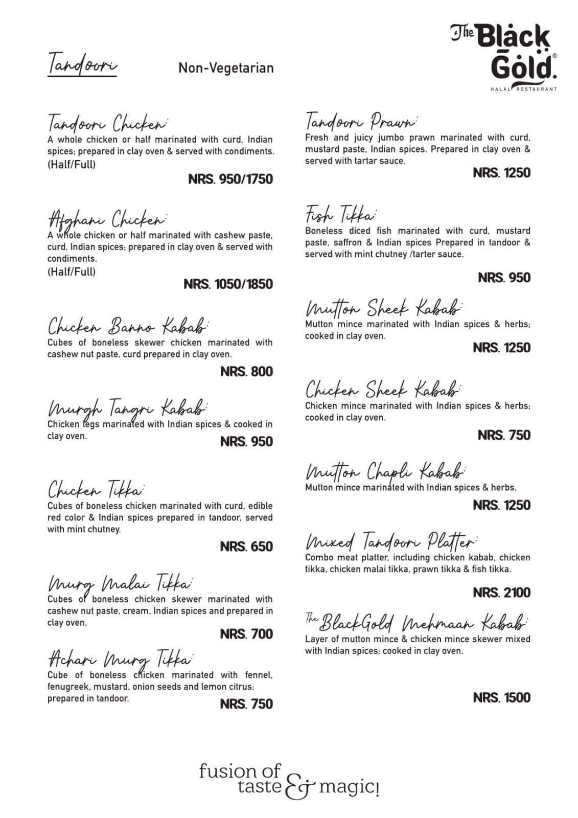 Food Menu gallery image 5122