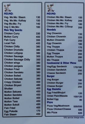 Food Menu gallery image 8840