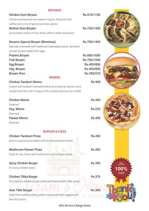 Food Menu gallery image 8261