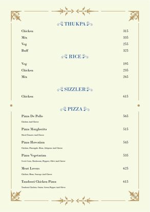 Food Menu gallery image 10974