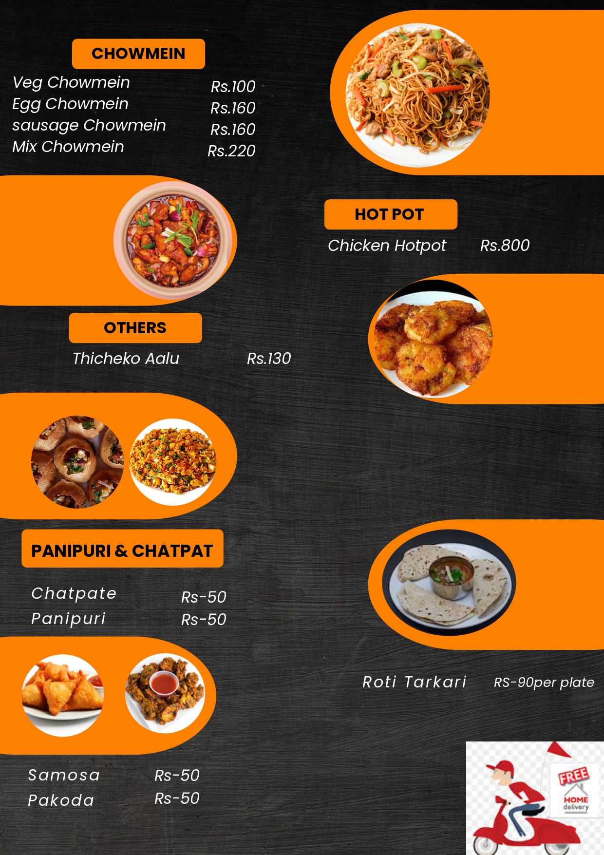 Food Menu gallery image 17275