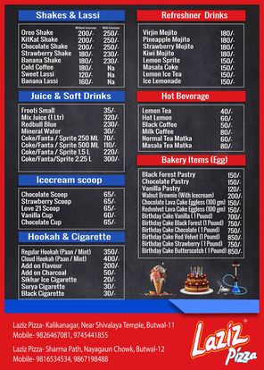 Food Menu gallery image 11062