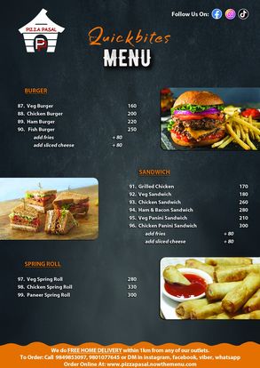 Food Menu gallery image 24775