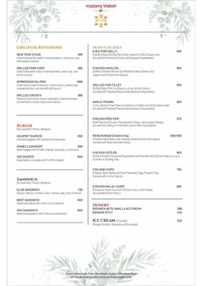 Food Menu gallery image 23145