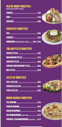 Food Menu gallery image 17294