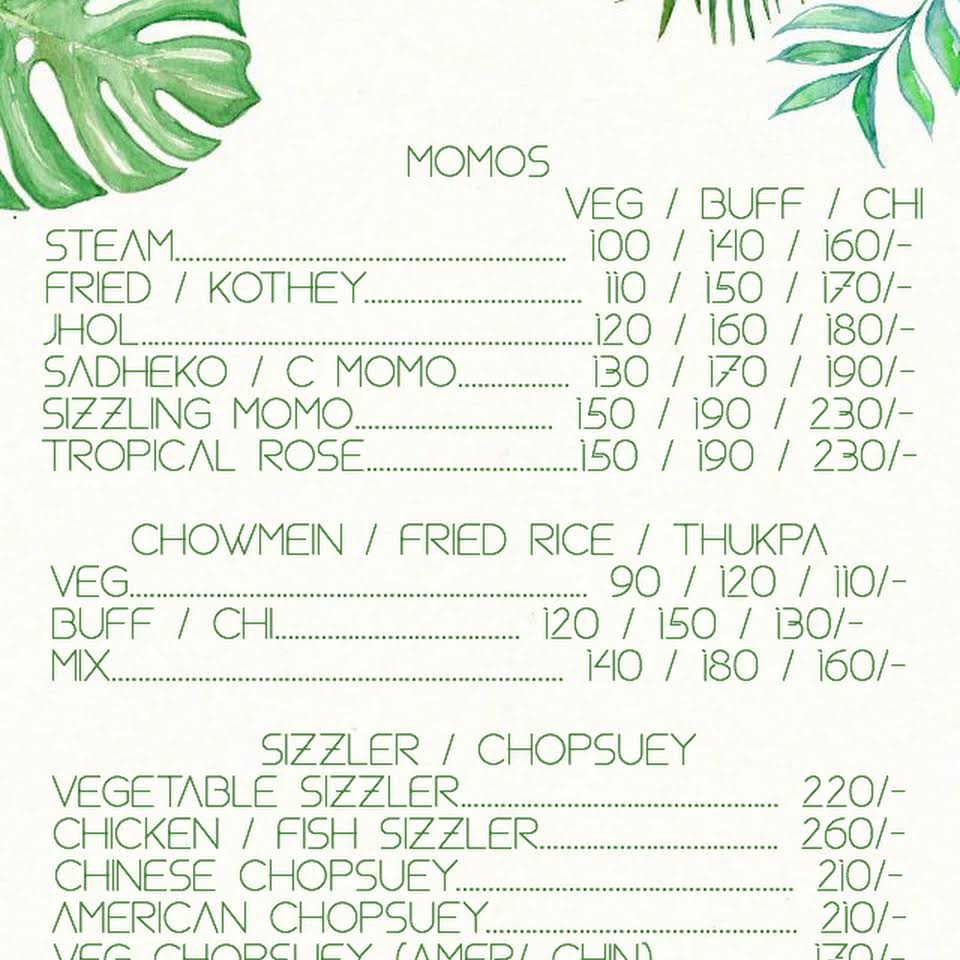 Food Menu gallery image 6316